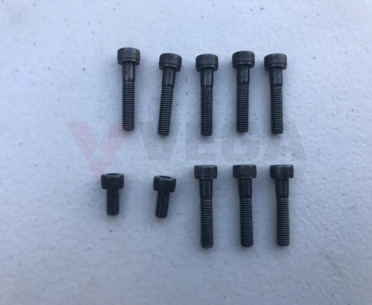 Rocker Cover Valley Cover Bolt Set (10 pieces) to suit RB26 - Vega Autosports
