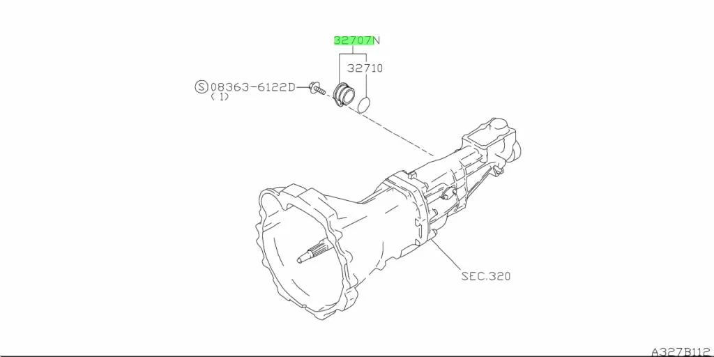 Rwd Speedo Sensor Delete Block Off Plug 30Mm To Suit Various Nissan Model Fs5R30A Gearbox And
