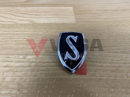 S Bonnet Emblem To Suit Nissan Silvia S14 S2 Black Jdm Emblems Badges And Decals