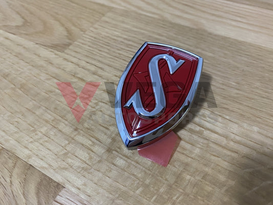 S Bonnet Emblem To Suit Nissan Silvia S14 S2 Red Jdm Emblems Badges And Decals