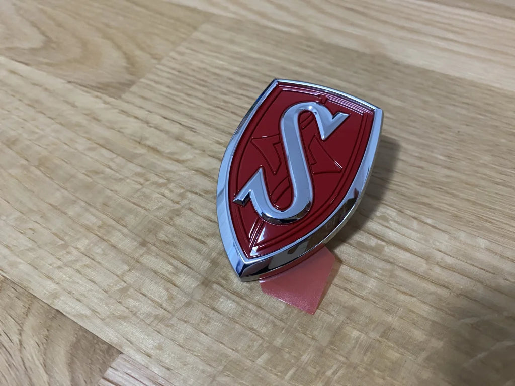 S Bonnet Emblem To Suit Nissan Silvia S14 S2 Red Jdm Emblems Badges And Decals