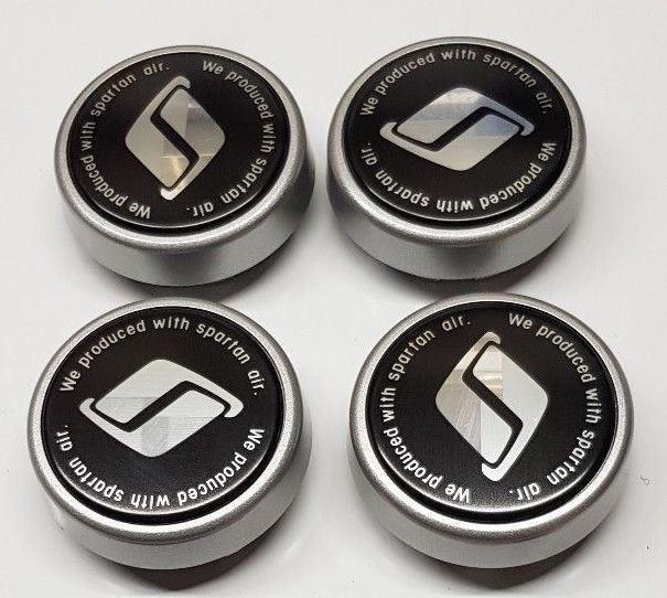 GENUINE OEM NISSAN SKYLINE CENTRE WHEEL CAP SET R32 GTR / R33 GTR - Vega Autosports
