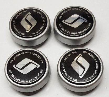 GENUINE OEM NISSAN SKYLINE CENTRE WHEEL CAP SET R32 GTR / R33 GTR - Vega Autosports