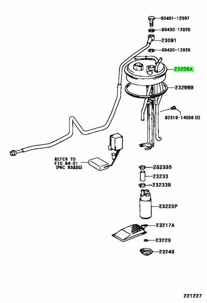 Fuel Pump Bracket to suit Toyota Supra JZA80 23206-46140 - Vega Autosports