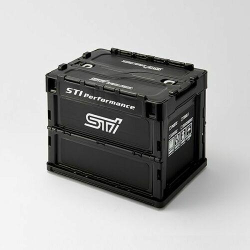Genuine Subaru Folding Container 20L - Black - Vega Autosports