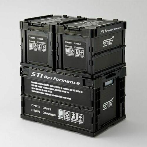 Genuine Subaru Folding Container 20L - Black - Vega Autosports
