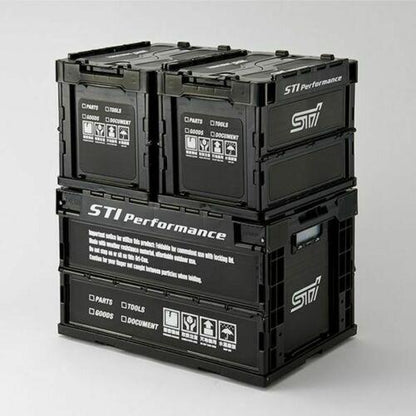 Genuine Subaru Folding Container 20L - Black - Vega Autosports