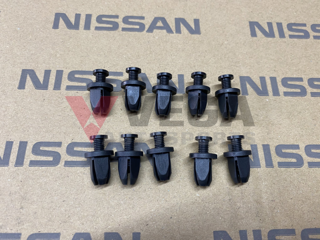 Scuff Plate Clip Set (10 piece) to suit Nissan Skyline R32 GTR / GTST, Silvia S13, 180sx and Fairlady Z32 - Vega Autosports