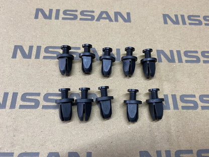Scuff Plate Clip Set (10 piece) to suit Nissan Skyline R32 GTR / GTST, Silvia S13, 180sx and Fairlady Z32 - Vega Autosports