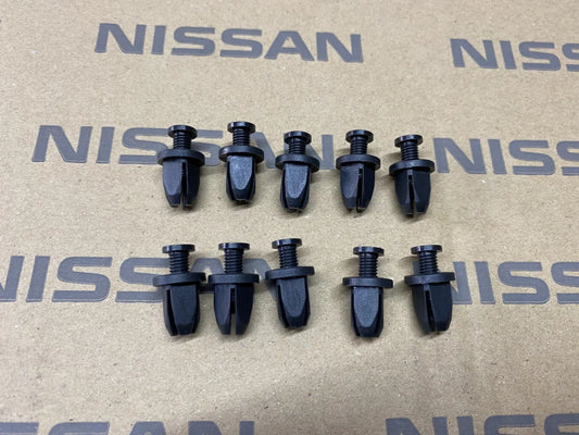 Scuff Plate Clip Set (10 piece) to suit Nissan Skyline R32 GTR / GTST, Silvia S13, 180sx and Fairlady Z32 - Vega Autosports