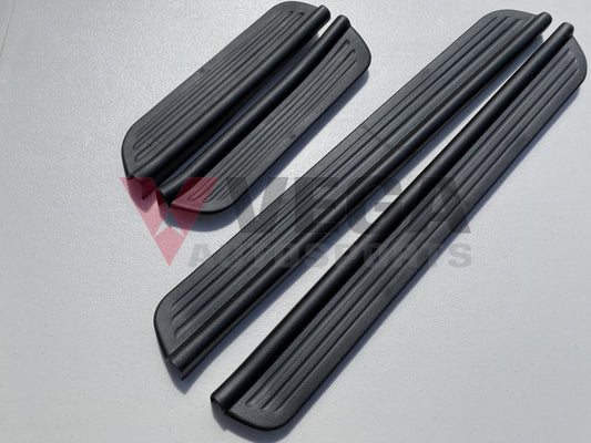 Scuff Plate Set (4-Piece) to suit Mitsubishi Lancer Evolution 4 / 5 / 6 / 6.5 CP9A CN9A - Vega Autosports