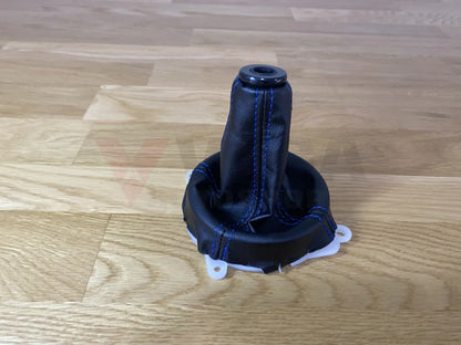 Shift Boot To Suit Mitsubishi Lancer Evolution 7 (5-Speed Blue Stitch) Ct9A Interior