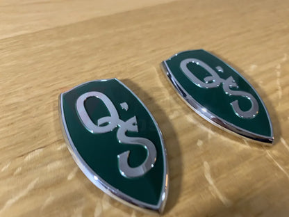 Side Emblem Set Green Qs To Suit Nissan Silvia S14 95-98 Emblems Badges And Decals
