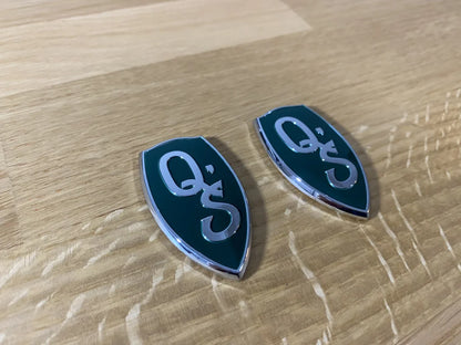 Side Emblem Set Green Qs To Suit Nissan Silvia S14 95-98 Emblems Badges And Decals