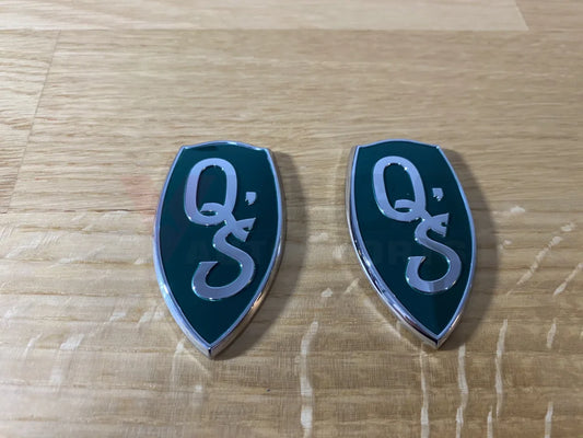 Side Emblem Set Green Qs To Suit Nissan Silvia S14 95-98 Emblems Badges And Decals