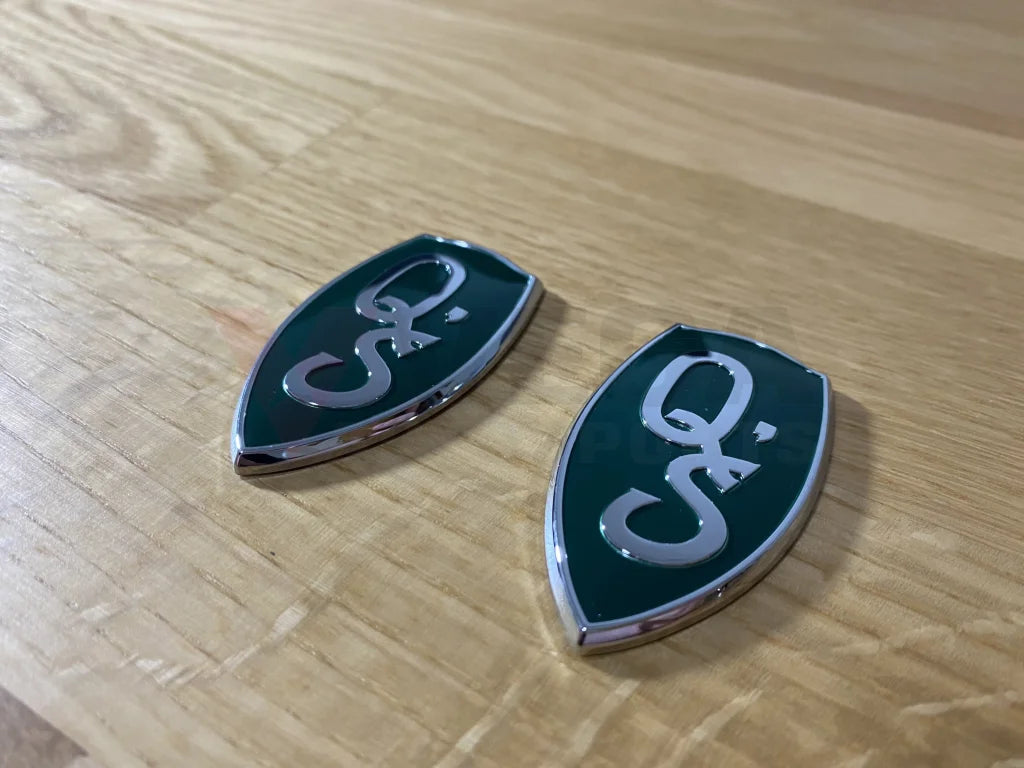 Side Emblem Set Green Qs To Suit Nissan Silvia S14 95-98 Emblems Badges And Decals