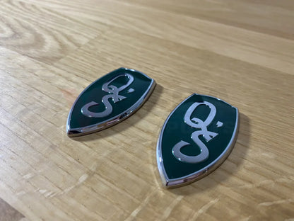 Side Emblem Set Green Qs To Suit Nissan Silvia S14 95-98 Emblems Badges And Decals