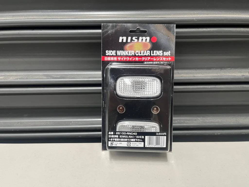 Side Indicator Set To Suit Nissan R33 Gtr R34 Skyline Gt-T (-8/00) - Clear Type 26100-Rnc40