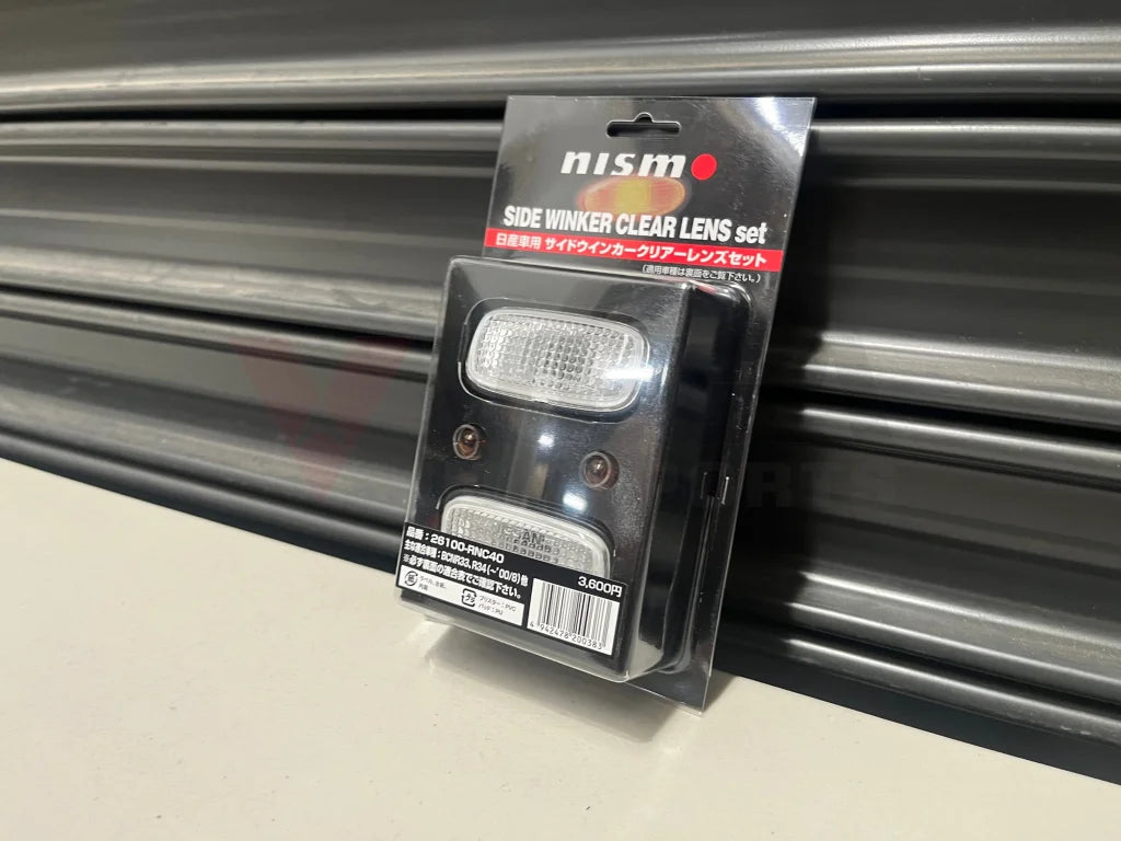 Side Indicator Set To Suit Nissan R33 Gtr R34 Skyline Gt-T (-8/00) - Clear Type 26100-Rnc40