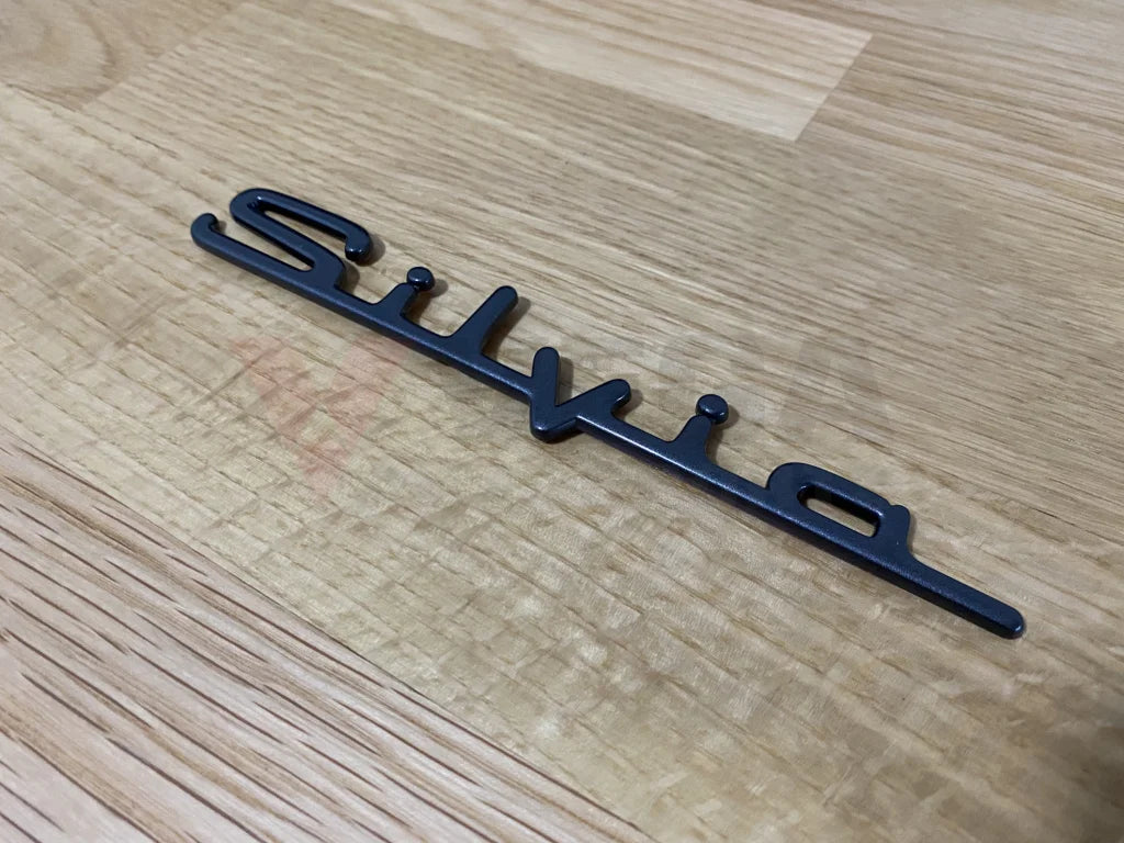 Silvia Rear Boot Emblem To Suit Nissan S14 1995-1998 Emblems Badges And Decals