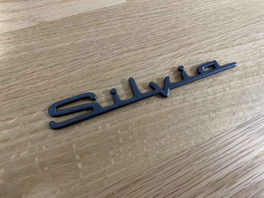 Silvia Rear Boot Emblem To Suit Nissan S14 1995-1998 Emblems Badges And Decals
