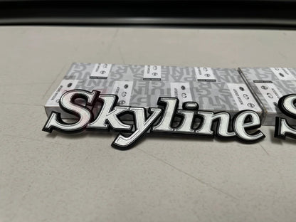 'Skyline' Side Emblem Set to suit Nissan Skyline C110 Kenmeri - Vega Autosports