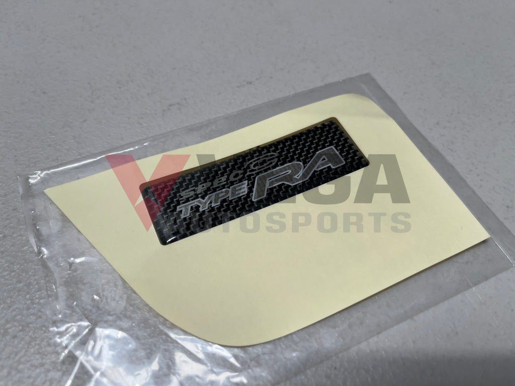 "Spec C Type RA" Boot Emblem to suit Subaru WRX STI GDB Spec C 02-07 - Vega Autosports