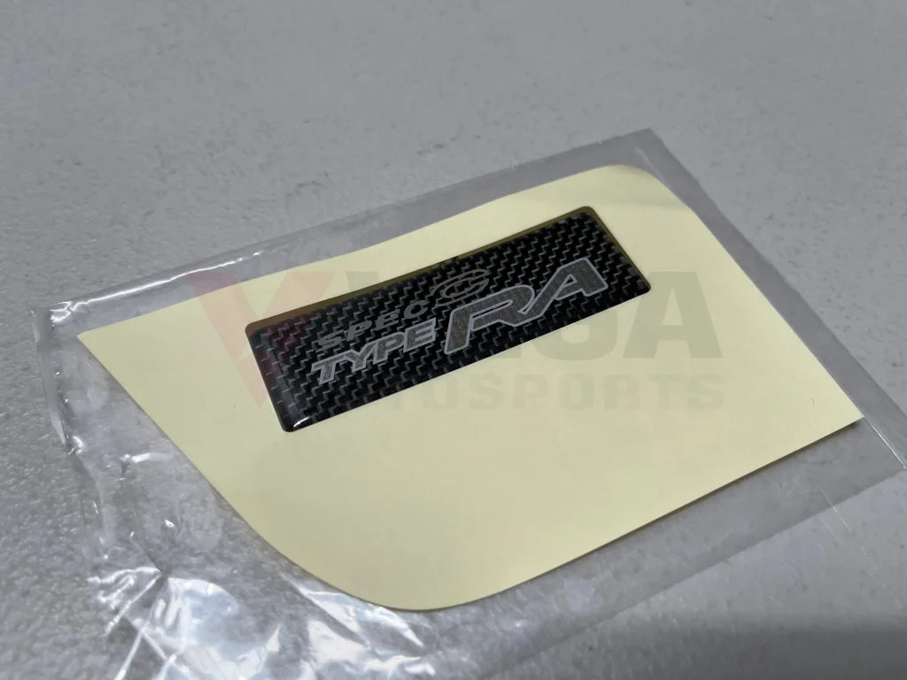 "Spec C Type RA" Boot Emblem to suit Subaru WRX STI GDB Spec C 02-07 - Vega Autosports