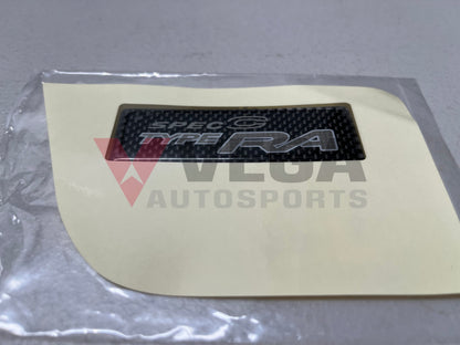 "Spec C Type RA" Boot Emblem to suit Subaru WRX STI GDB Spec C 02-07 - Vega Autosports