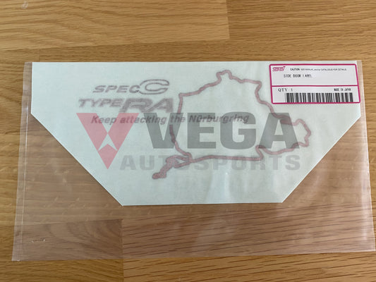 “Spec C Type RA" Decal to suit Subaru Impreza WRX STI GD, GG 2000 - 2007 - Vega Autosports