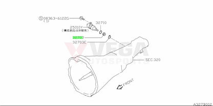 Speedo Sensor Pinion / Gear (Red) To Suit Nissan Silvia S14 And Skyline R33 N/A Gearboxes