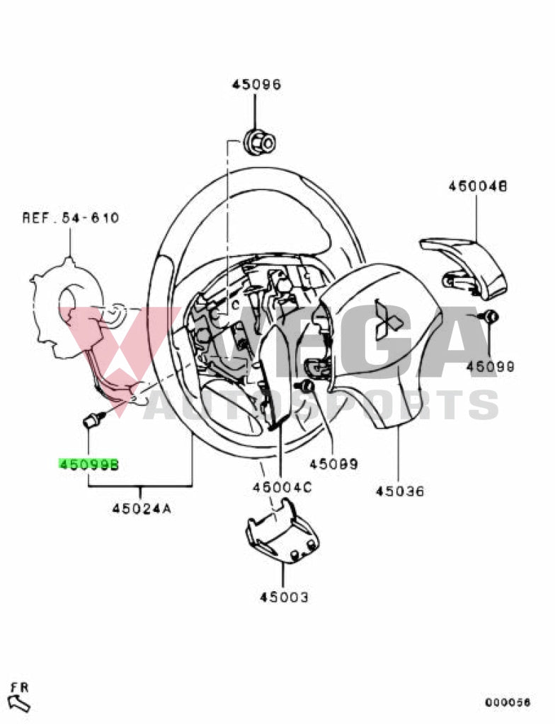 Steering Wheel Torx Screw To Suit Mitsubishi Lancer Evolution 10 4429A001 Interior