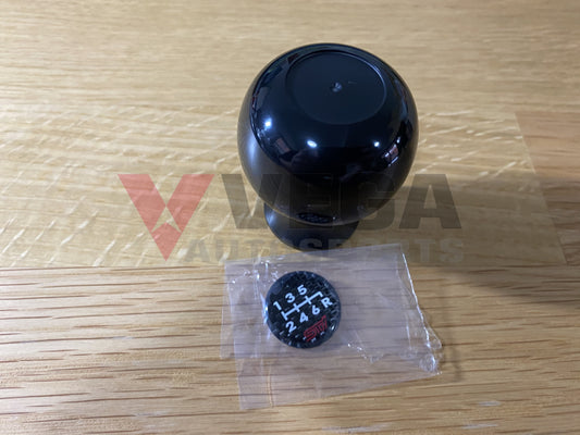STi Duracon Shift Knob Black 6MT to suit Subaru Impreza WRX / STI 2008 - 2020 - Vega Autosports