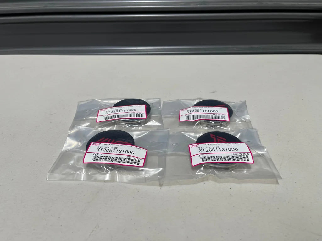 Sti Enkei Centre Cap Set (4-Piece) To Suit Subaru Impreza St 2001-2005 St28811St000 Steering And