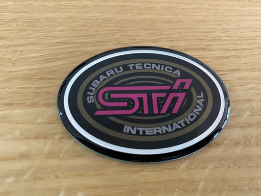 ‘STI' Front Fender Emblem to suit Subaru Impreza WRX STI GC8 93-01 - Vega Autosports