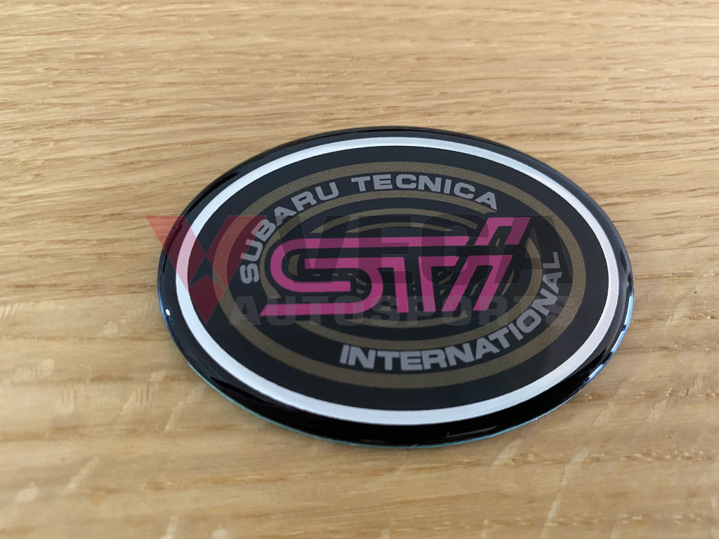 ‘STI' Front Fender Emblem to suit Subaru Impreza WRX STI GC8 93-01 - Vega Autosports