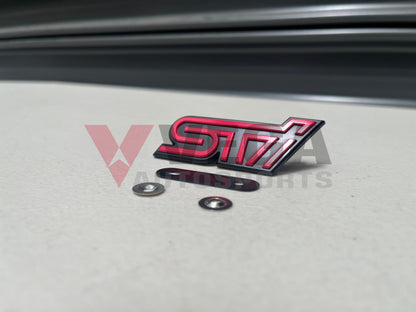Sti Front Grille Emblem To Suit Subaru Impreza 06-07 93013Fe160 Emblems Badges And Decals