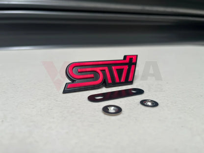 Sti Front Grille Emblem To Suit Subaru Impreza 06-07 93013Fe160 Emblems Badges And Decals