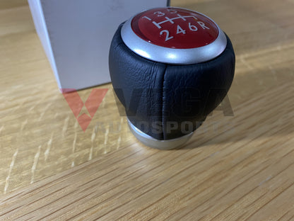 STi Leather Shift Knob (6MT) to suit Subaru WRX STi VAB 2015-2019 - Vega Autosports