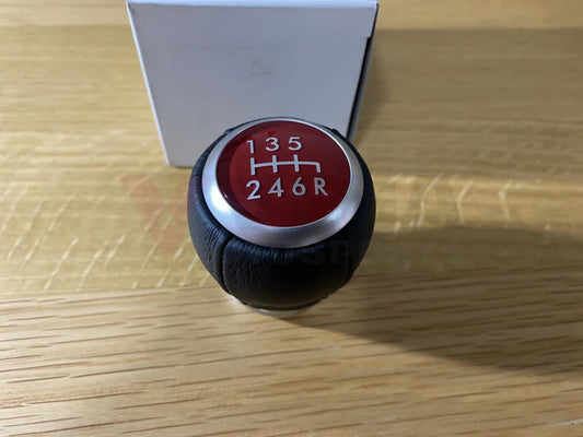 STi Leather Shift Knob (6MT) to suit Subaru WRX STi VAB 2015-2019 - Vega Autosports