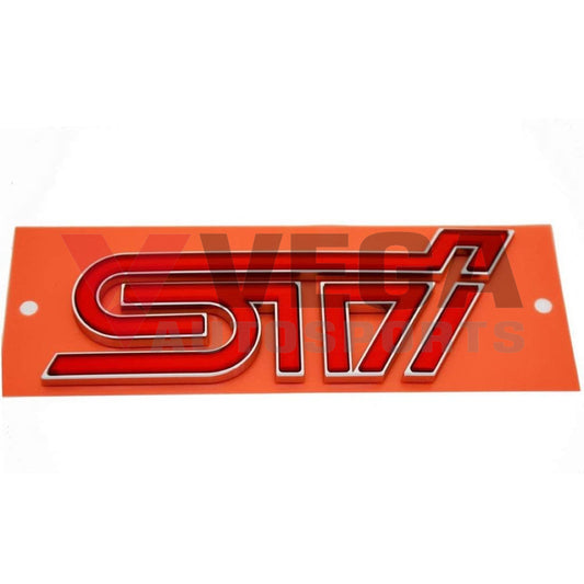 Sti Rear Emblem To Suit Subaru Impreza Grb / Grf 07-13 93073Fg270 Emblems Badges And Decals