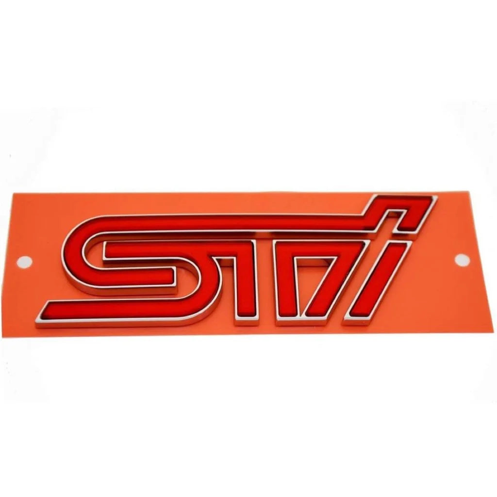 Sti Rear Emblem To Suit Subaru Impreza Grb / Grf 07-13 93073Fg270 Emblems Badges And Decals