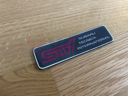 Sti Side Door Emblem To Suit Subaru Forester Sf5 2000-2002 Emblems Badges And Decals