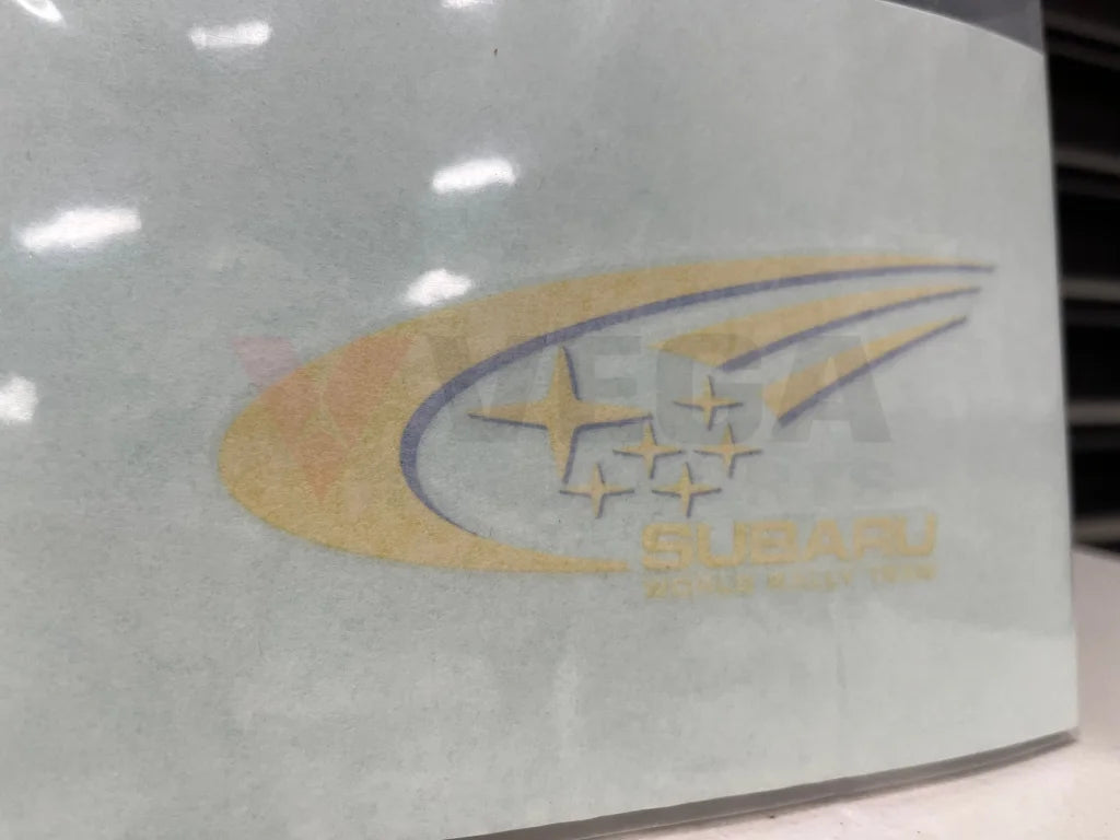 Sti Subaru Tecnica International Door Decal Lhs & Rhs To Suit Wrx Sti Gdb Emblems Badges And Decals