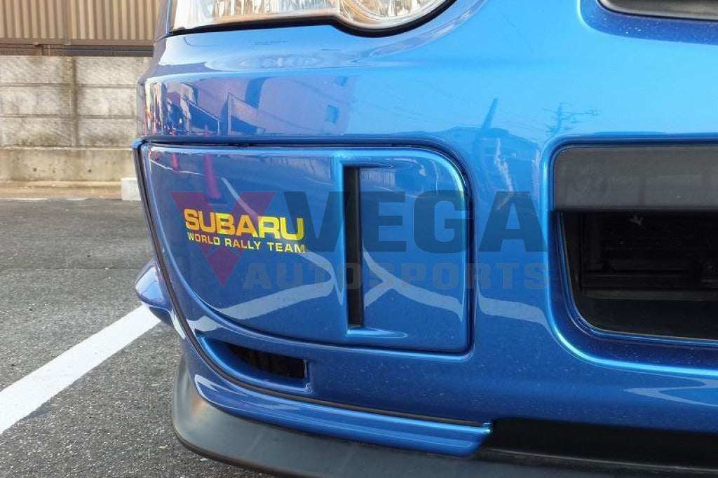 'Subaru World Rally Team' Fog lamp Cover Decal to suit Subaru Impreza WRX GDA / GDB - Vega Autosports