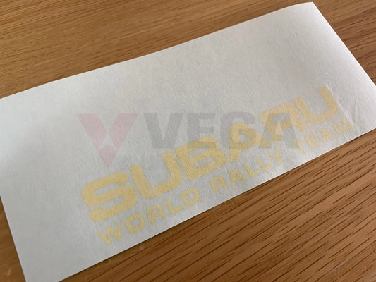 'Subaru World Rally Team' Fog lamp Cover Decal to suit Subaru Impreza WRX GDA / GDB - Vega Autosports