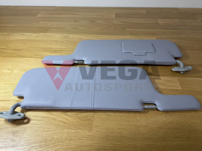 Sunvisor Rhs & Lhs Set To Suit Mitsubishi Lancer Evolution 1 / 2 3 Ce9A Cd9A Interior