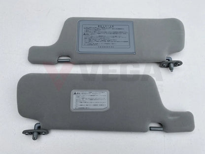Sunvisor Set (RHS & LHS) to suit Nissan Skyline R33 GTR Series 2 - Vega Autosports