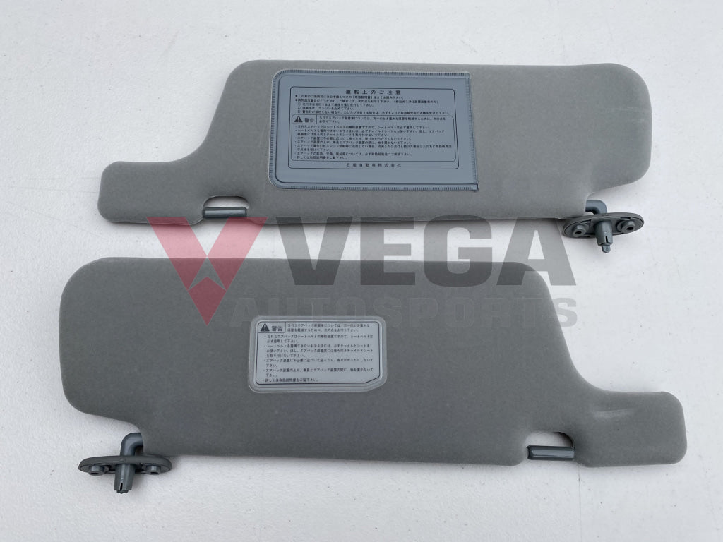 Sunvisor Set (RHS & LHS) to suit Nissan Skyline R33 GTR Series 2 - Vega Autosports
