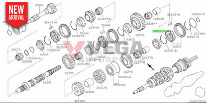 Synchro / Baulk Ring Reverse To Suit Nissan 350Z 370Z Infiniti G35 G37 32631-Cd000 Gearbox And